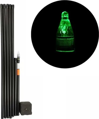 Produktbild von Undercarp Stangenboje 6m inkl. Gewicht & Beleuchtungsdiode Grün
