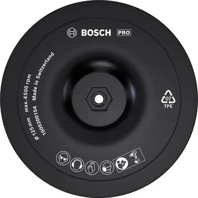 Produktbild von PRO Stützteller 125 x 8 mm, Klettverschluss