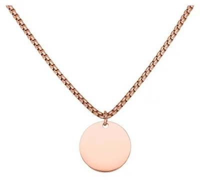 Produktbild von Wildcat Halskette - Gravierbare Basic Kette - Roségold - Chirurgenstahl 316L - wasserfest, langlebig, hautverträglich, Roségold