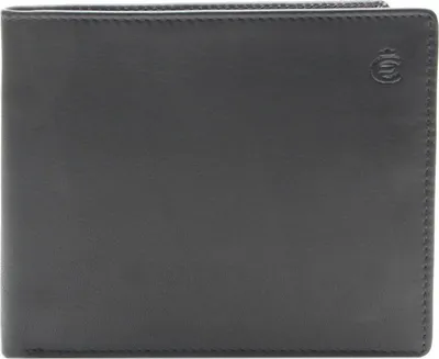 Image de Esquire porte-monnaie Logo Billfold Wallet Black noir