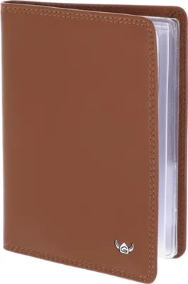 Immagine prodotto di Golden Head Pelle caso di identificazione Polo RFID Protect Ausweisetui 4488 Cognac marrone