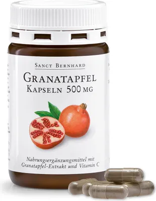 Produktbild von Sanct Bernhard Granatapfel Kapsel - 90 Kapseln