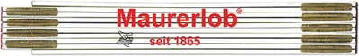 Produktbild von Holzgliedermaßstab 2 m Maurerlob weiß