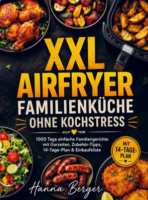 Produktbild von XXL Airfryer Familienküche ohne Kochstress