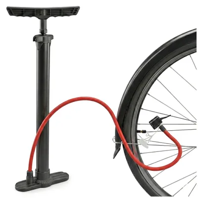 Produktbild von Fahrrad-Standpumpe, für Ventile Presta, Schrader, Dunlop, multifunktional, für Räder, Bälle, Matratzen