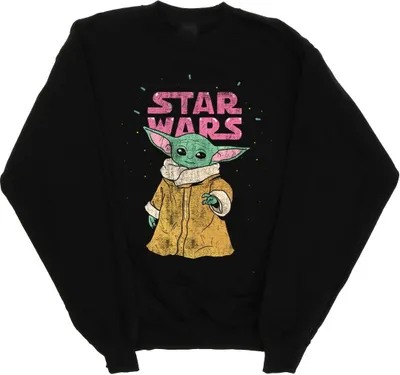 Produktbild von Star Wars - "The Mandalorian The Child" Sweatshirt für Herren BI46556 (5XL) (Schwarz)
