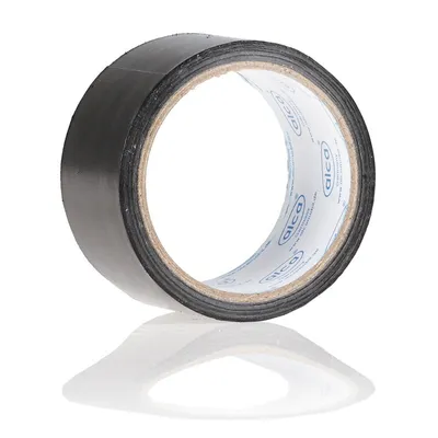 Obrázok produktu pre alca® Opravná montážna páska čierna Power Tape cca 0,2 mm x 50 mm x 10 m vodotesná samolepiaca páska z tkaniny odolná voči poveternostným vplyvom pancierová páska