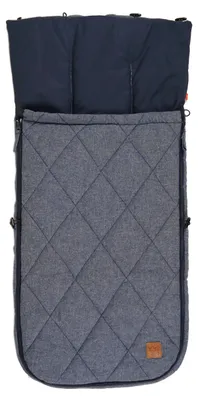 Produktbild von Kaiser Sommer-Fußsack Nikko - Navy Melange