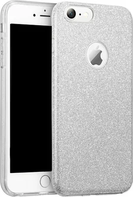 Produktbild von Glitzerhülle für Xiaomi Redmi 9A - Silber - Typ 2 KP16093
