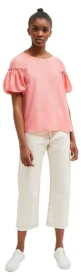 Produktbild von French Connection Damen Crepe Light Bluse Not Applicable, Pink (Pink Whip 79), 3