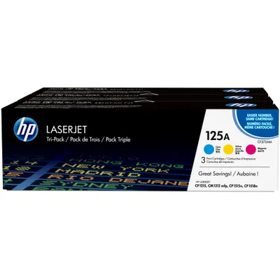 Productafbeelding van CF373AM HP 125A CLJ cartridge (3) - cyaan, magenta, geel