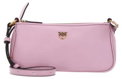 Produktbild von PINKO Umhängetasche Half Moon Horizontal Mini Vite Light Pink + Antique Gold rosa