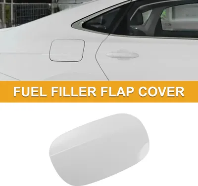 Image de Bouchon De Réservoir De Carburant Pour Mercedes-Benz E200 E300 E320 2015-2019, Couvercle De Trappe De Remplissage De Carburant, Type De Clip N° A2056304404, Abs Blanc