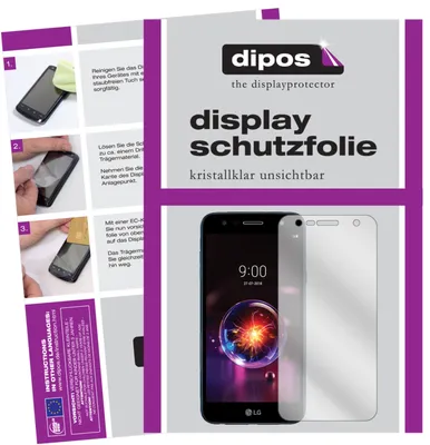 Produktbild von 6x Schutzfolie für LG X power 3 klar Displayschutzfolie Folie Display Schutz