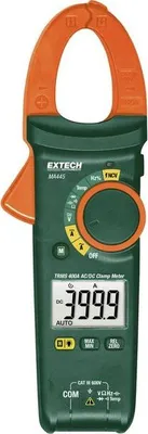 Zdjęcie produktu dla FLIR 400A TRUE RMS AC-DC CLAMP METER W-NCV, LCD, CAT III 600V, Alkaliczny, 264 g, Zielony, Pomarańczowy