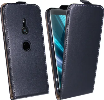 Produktbild von Sony Xperia XZ3 Tasche Flip Case Smartphone Schutzhülle Schwarz