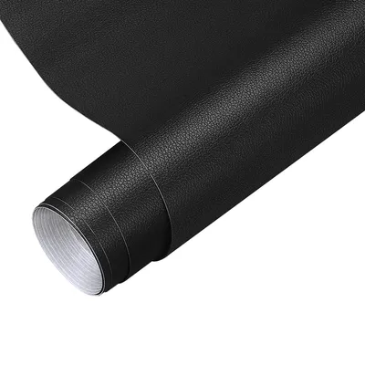 Produktbild von Leder Reparatur Patch, Kunstleder Selbstklebende Lederflicken 50 x 137cm, für Sofas Handtaschen Jacken Möbel Autositze, Schwarz