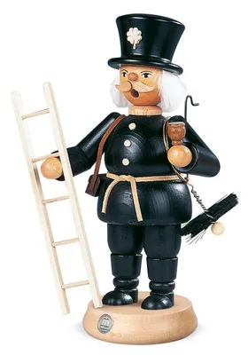 Obrázek produktu pro Kouřící figurka kouřící muž velký kominík (šxv):14x23cm NOVINKA
