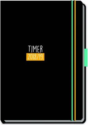 Produktbild von Schülerkalender Uni Black 2018/19 Schulplaner, Schülerplaner