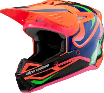 Produktbild von Alpinestars SM3 Deegan Jugend Motocross Helm, Y/S (48/49)