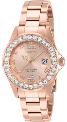 Obrázek produktu pro Hodinky Invicta Pro Diver, dámské, nerezová ocel, quartzový strojek, průměr pouzdra 38 mm