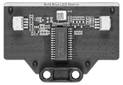 Produktbild von Makeblock mBuild LED-Matrix 8x16 blau, Text- und Symbolanzeige, 150 mA