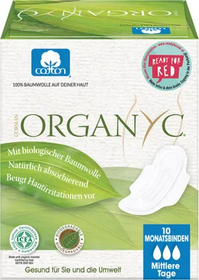 Obrázok produktu pre Hygienická vložka s krídlami - Stredné dni 10ks