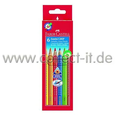 Immagine prodotto di Matita colorata JUMBO GRIP, confezione da 6 pezzi