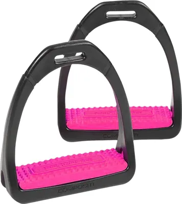 Produktbild von Compositi - Herren/Damen Unisex Steigbügel "Premium Profile" ER758 (Einheitsgröße) (Himbeere)
