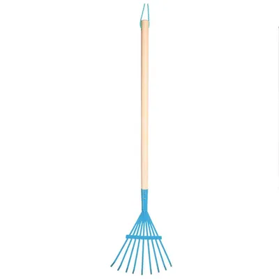Produktbild von Esschert Design Kinderrechen Blau - Holz & Metall