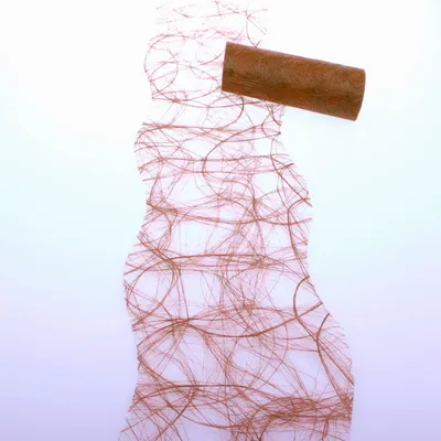 Produktbild von Sizoweb Wellenschnitt - Terracotta - ca.12,5cm breit - 25m - 64W 046-R 125