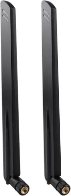 Image de 2 antennes 4G LTE de 10 dBi avec connecteur SMA mâle pour routeur-modem