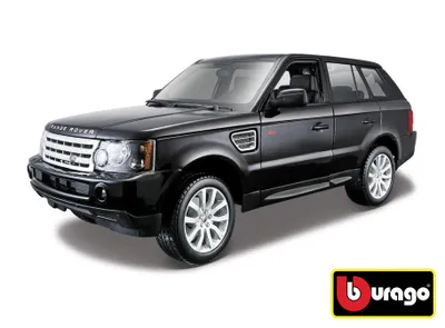 Produktbild von Bburago 1:18 Range Rover Sport schwarz 18-12069