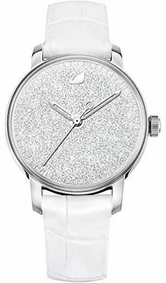Zdjęcie produktu dla Zegarek damski Swarovski 5295383, koperta ze stali nierdzewnej, pasek skórzany