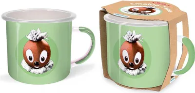 Produktbild von Trötsch Unser Sandmännchen Emailletasse Pittiplatsch