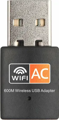 Produktbild von USB WLAN Adapter Stick AC 600Mbps Dual 2.4GHz / 5GHz WIFI Dongle Wireless PC Mac