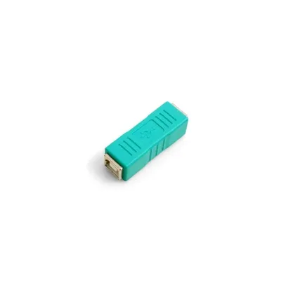 Produktbild von SYSTEM-S USB Typ B Eingang auf USB Typ B Eingang Adapterkabel Adapterstecker Adapter in Grün
