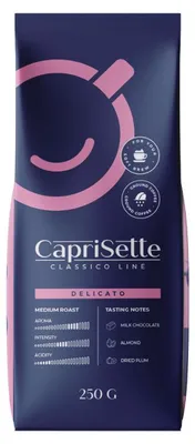 Obrázok produktu pre Mletá káva Caprisette Classico Delicato, 250 g