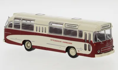 Produktbild von Brekina 59521 - 1/87 Magirus Saturn II, Mittelbadische Eisenbahnen, 1960 - Neu