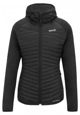 Produktbild von Regatta - "Andreson Hybrid" Steppjacke für Damen, Isoliert RG13021 (46 DE) (Schwarz)
