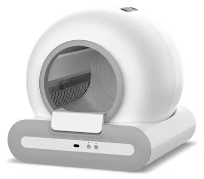 Produktbild von Intelligente Katzentoilette - Selbstreinigungstoilette für Katzen - Automatische Katzentoilette - Geschlossene Katzentoilette