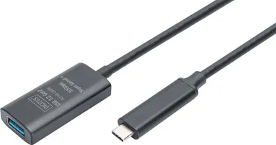 Productafbeelding van Digitus DA-73113 DIGITUS Verlängerungskabel USB-C->USB-A St./Bu. 10G 5,00m