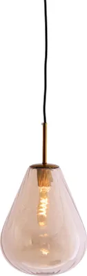 Obrázok produktu pre Light & Living - závesná lampa - Leona - bronz - sklo - Ø 25cm - E27 - 2994718