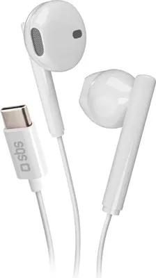 Obrázok produktu pre SBS Studio Mix 65c Káblové slúchadlá do uší na volania/hudbu USB Type-C White