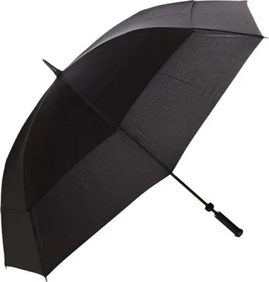 Productafbeelding van Stormshield Herenparaplu, zwart, maat S - Waterdicht - Fulton paraplu