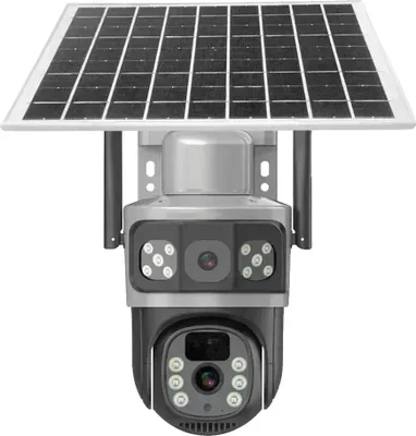 Obrázok produktu pre Solárna kamera, rozlíšenie videa 4K, napájaná slnečnou energiou, kamera WiFi 256GB-B
