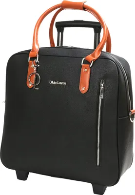 Produktbild von Schöne Damen Lehrertrolley Tasche, Aktentasche Trolley Schwarz/Braun Bowatex