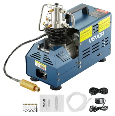 Zdjęcie produktu dla Vevor Elektryczny Kompresor Powietrza 1800W 4500Psi 300Bar Ręczny Stop