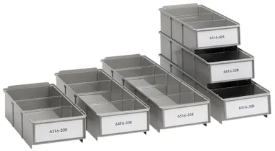 Produktbild von Treston 6516-30R, Grau, Polypropylen (PP), 160 mm, 500 mm, 85 mm