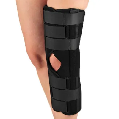 Produktbild von Knieschiene Wewa Med schwarz>>>>50 cm / 0°